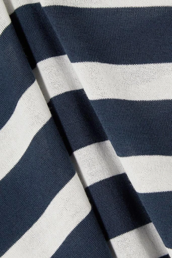 WE NORWEGIANS Hjellestad striped merino wool and cotton-blend sweater 4