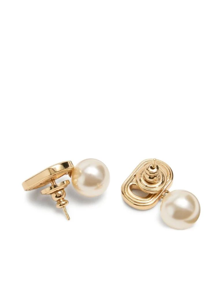 Valentino VALENTINO GARAVANI - Vlogo Earrings With Swarowski Pearls 3