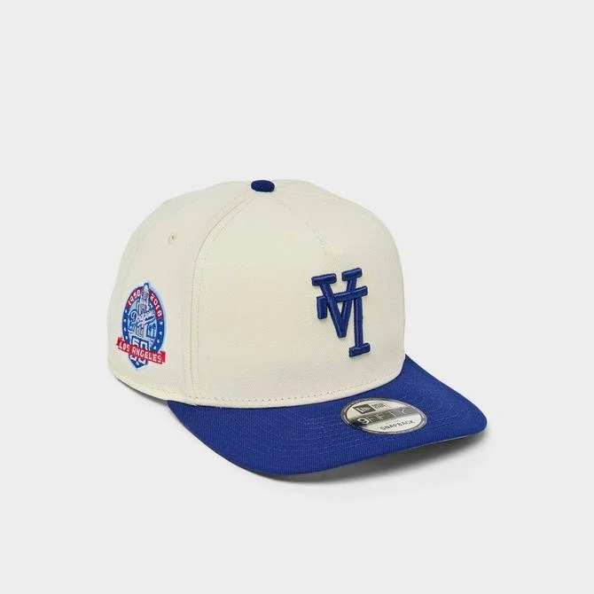 New Era New Era Los Angeles Dodgers MLB Upside Down 9FIFTY A Frame Snapback Hat 3
