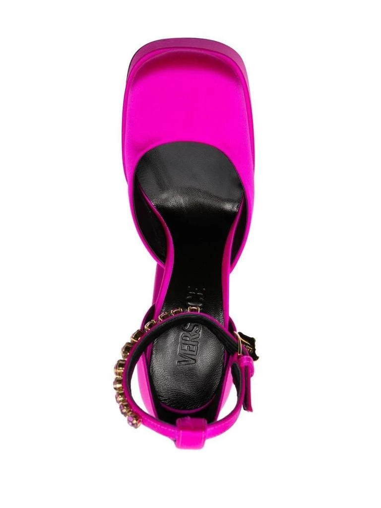 Versace Versace Satin Platform Pumps 3
