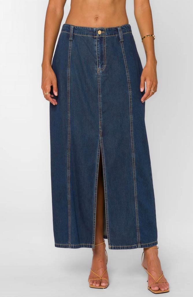 PATOU Midi denim skirt - Dresses & Skirts - Compare Prices
