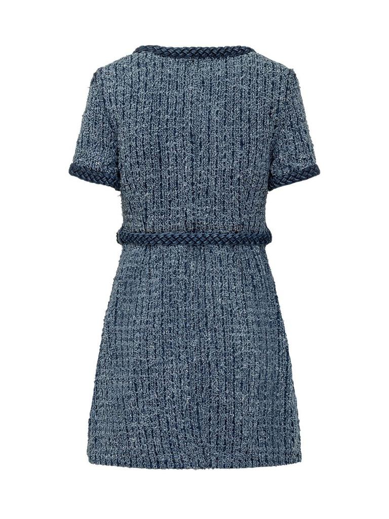 Self Portrait Self-Portrait Mini Denim Dress