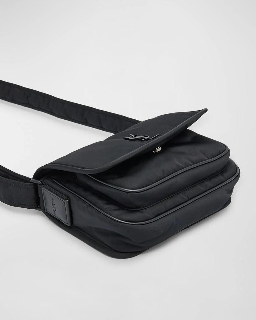Yves Saint Laurent Men's Niki YSL Messenger Bag in Nylon 2