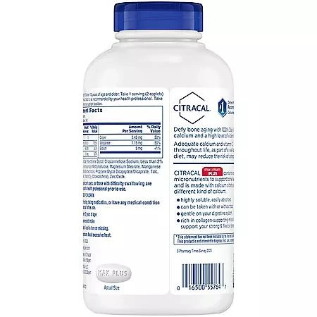 Citracal Citracal Calcium Citrate Caplets + D3 280 ct. 7