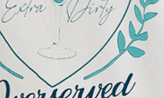 Wildfox Overserved Jamie Cotton Graphic T-Shirt 3