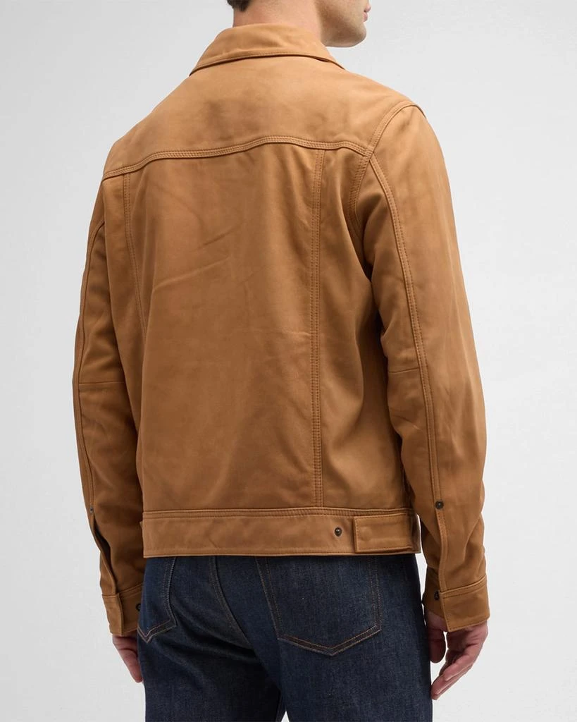 Paige Men's Pedro Soft Lamb Suede Jacket 4