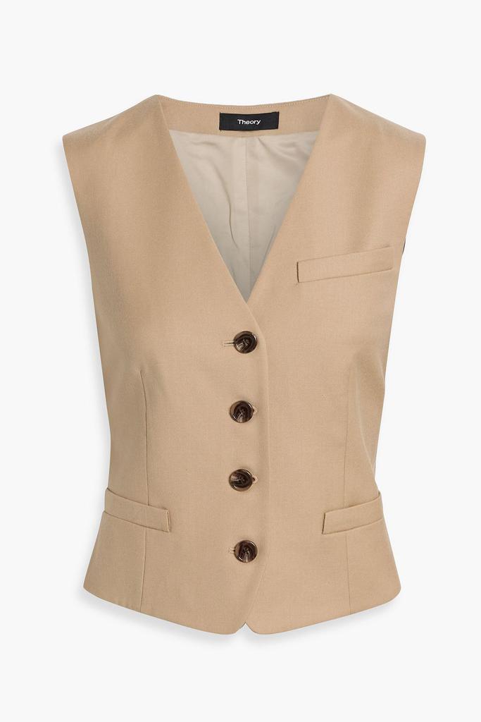 Theory Wool-twill vest