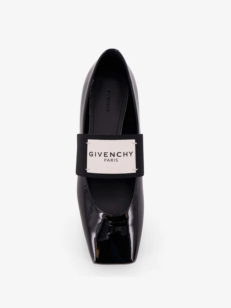 Givenchy Patent leather ballerinas with maxi logo label 4