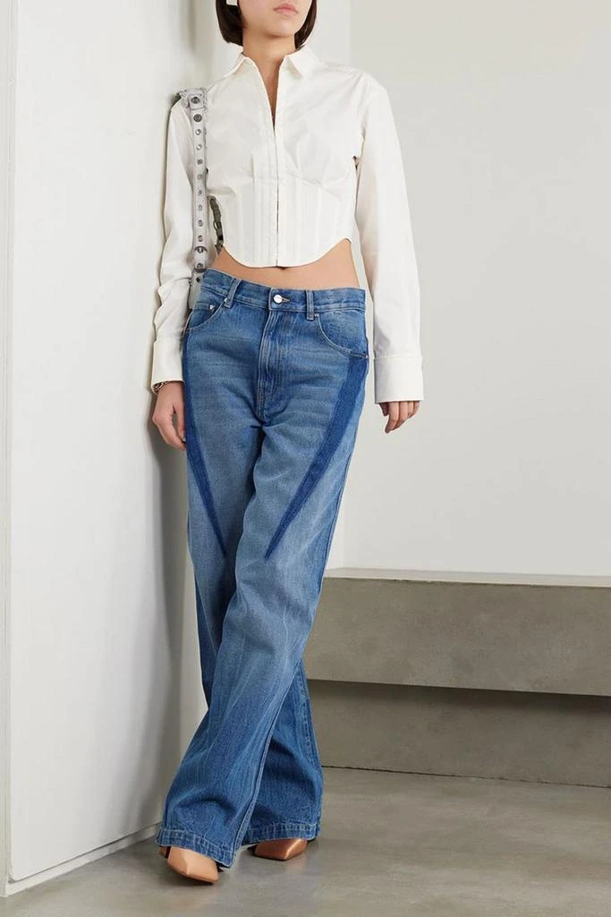 DION LEE Paneled boyfriend jeans 2