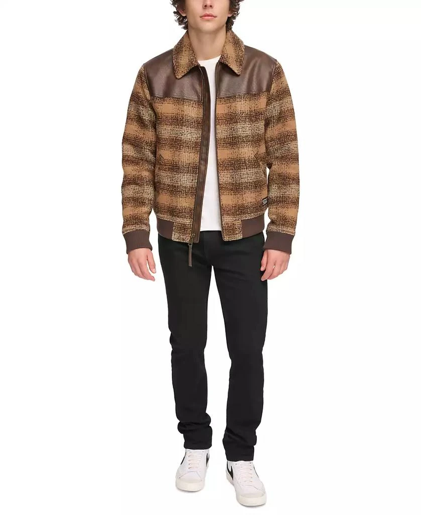 Levi's Men's Plaid Bomber Jacket 5