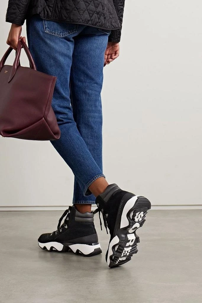 SOREL Kinetic Conquest suede and leather ankle boots 2