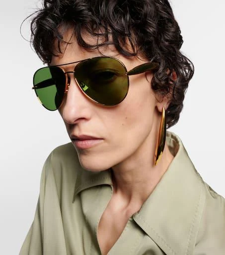Bottega Veneta Sardine aviator sunglasses 3