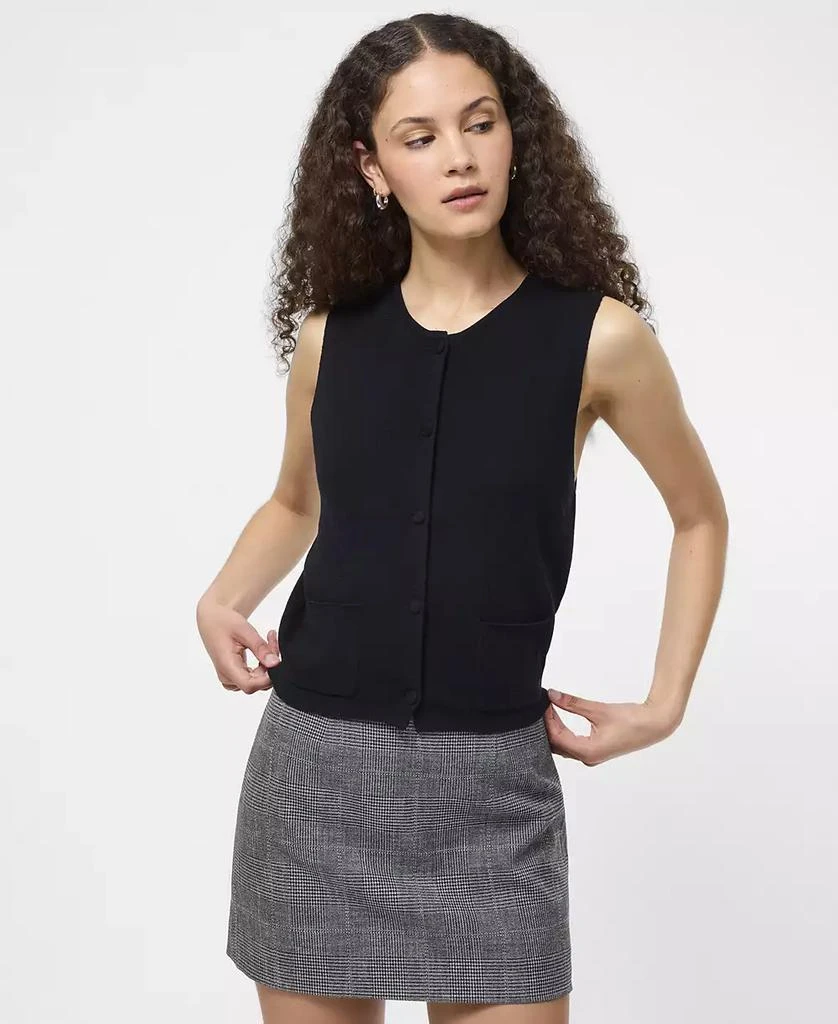 French Connection Women's Cozysoft Sleeveless Cardigan 1