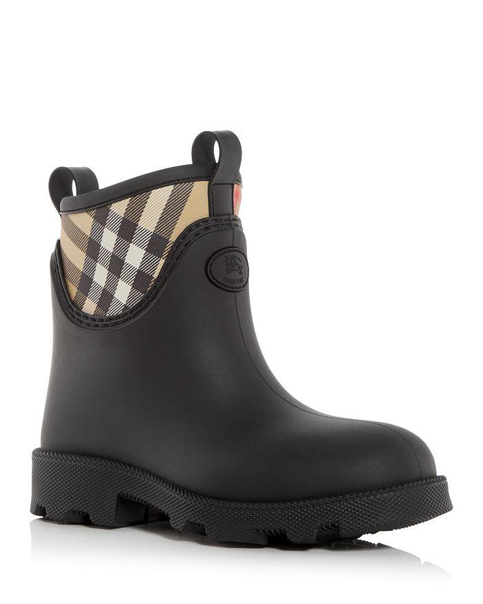 Burberry Women's Marsh Stamp Check Rain Booties