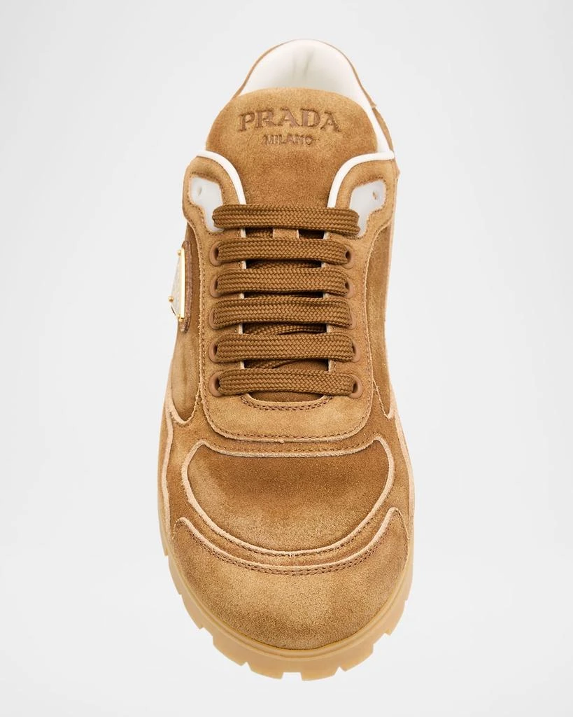 Prada Trail Suede Low-Top Sneakers 5