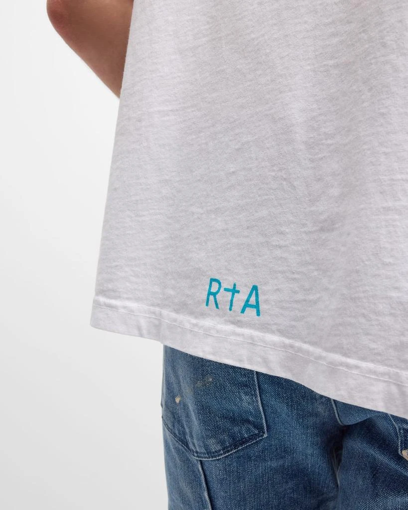 RTA Men's Liam Cross Logo T-Shirt 6