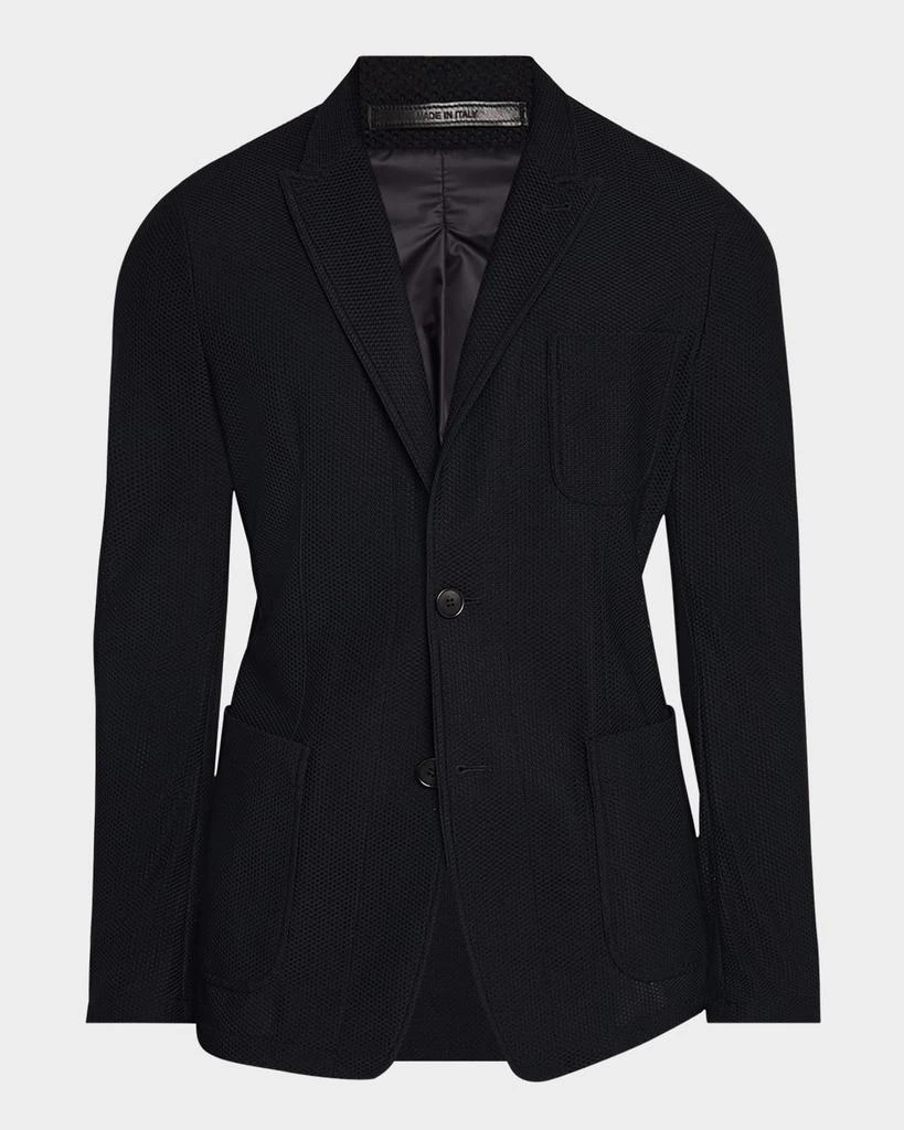 Giorgio Armani Men's Rice Stitch Sport Coat 1