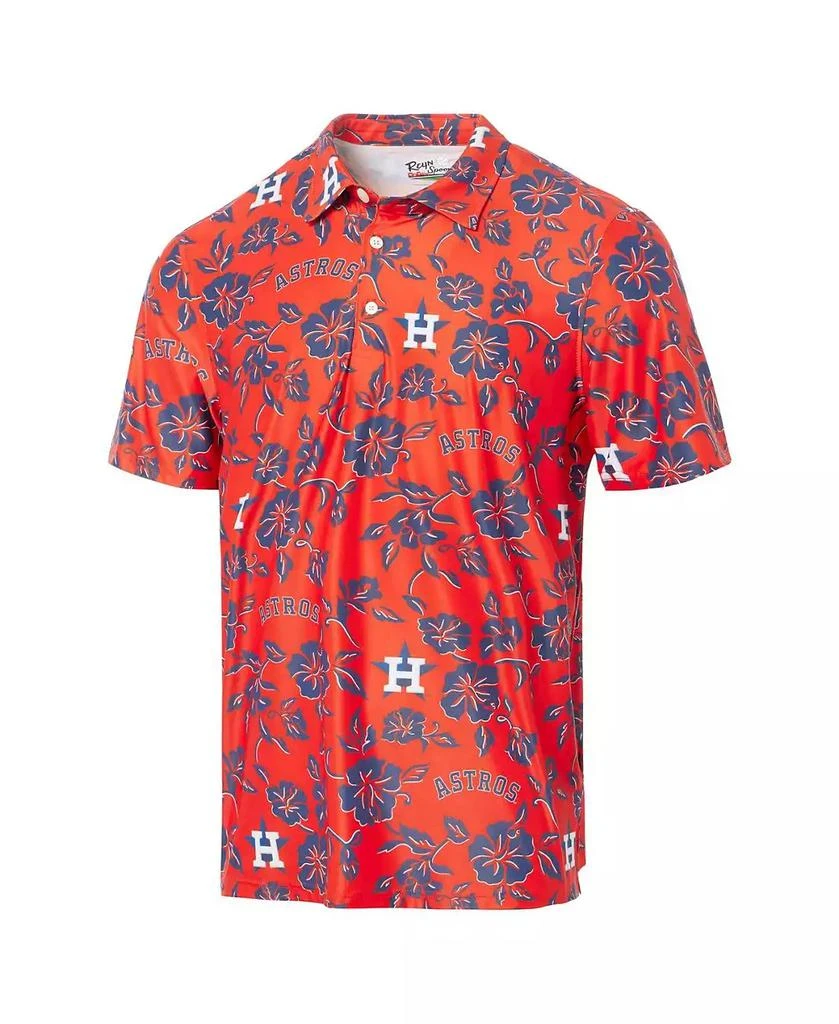 Reyn Spooner Men's Orange Houston Astros Pua Performance Polo Shirt 2