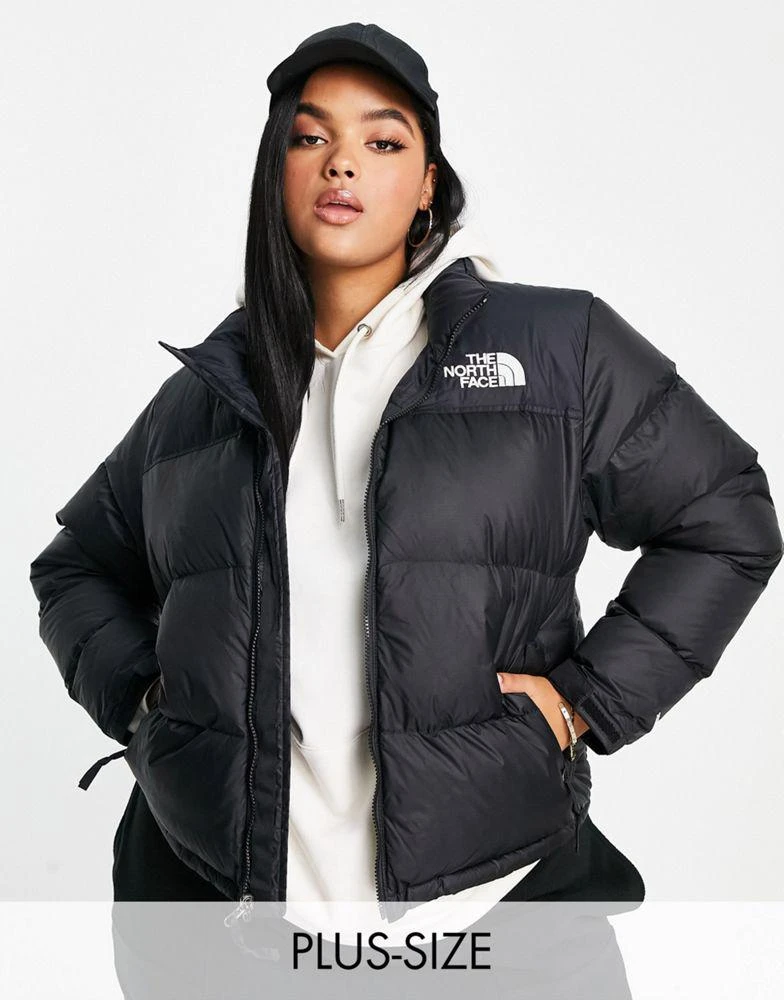 The North Face The North Face Plus 1996 Retro Nuptse down puffer jacket in black 1