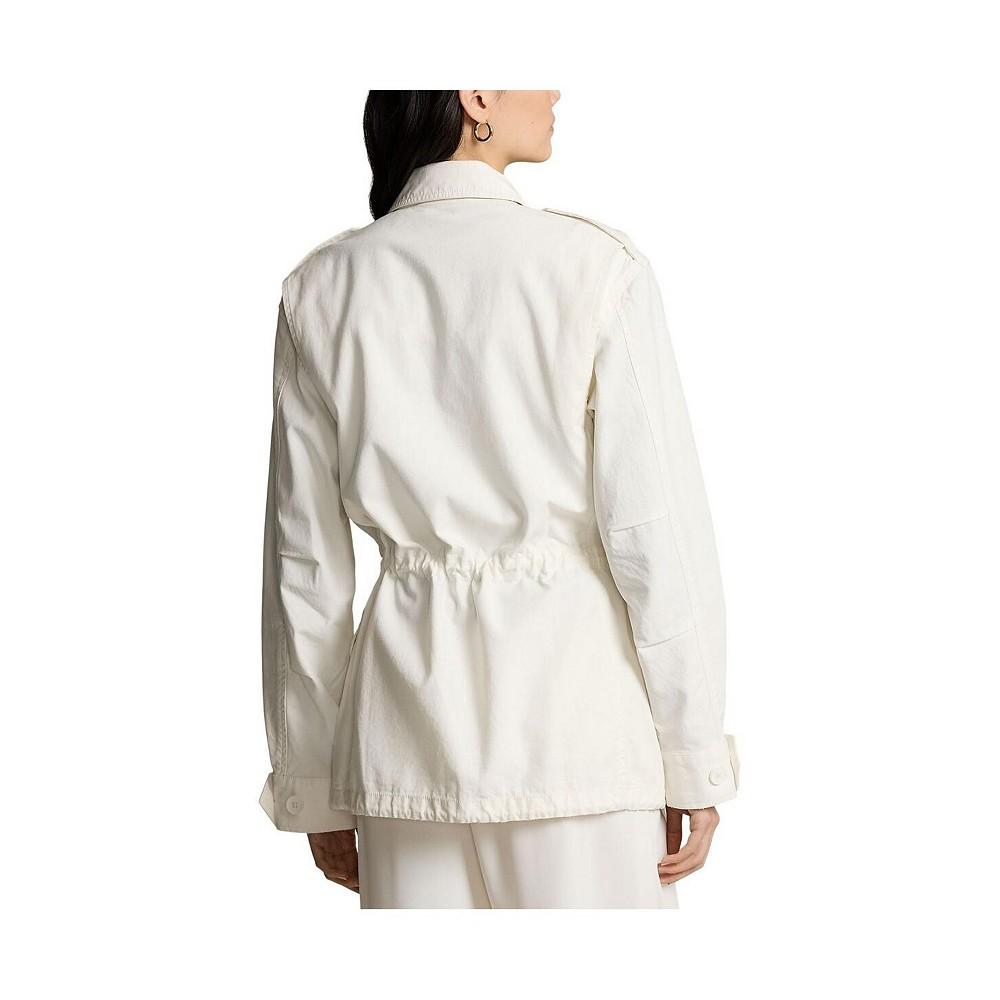 Polo Ralph Lauren Women's White Team USA 2024 Summer Olympics Villagewear Full-Zip Field Jacket