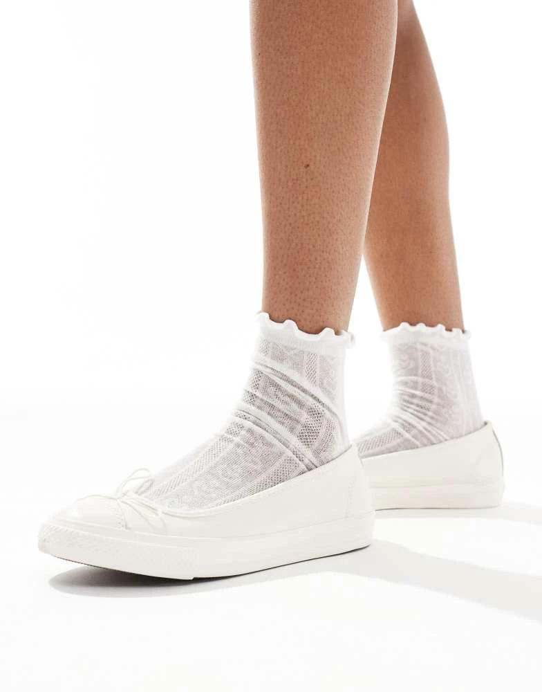 Converse Converse Chuck Taylor All Star ballet flats in white 1