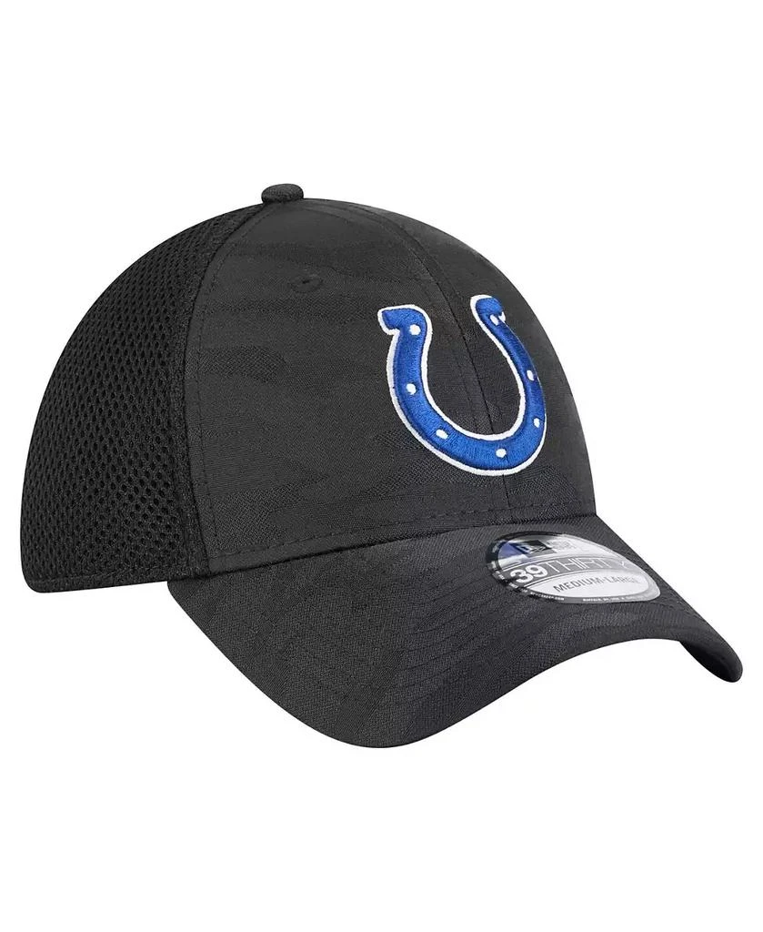 New Era Men's Black Indianapolis Colts Active Camo 39THIRTY Flex Hat 3
