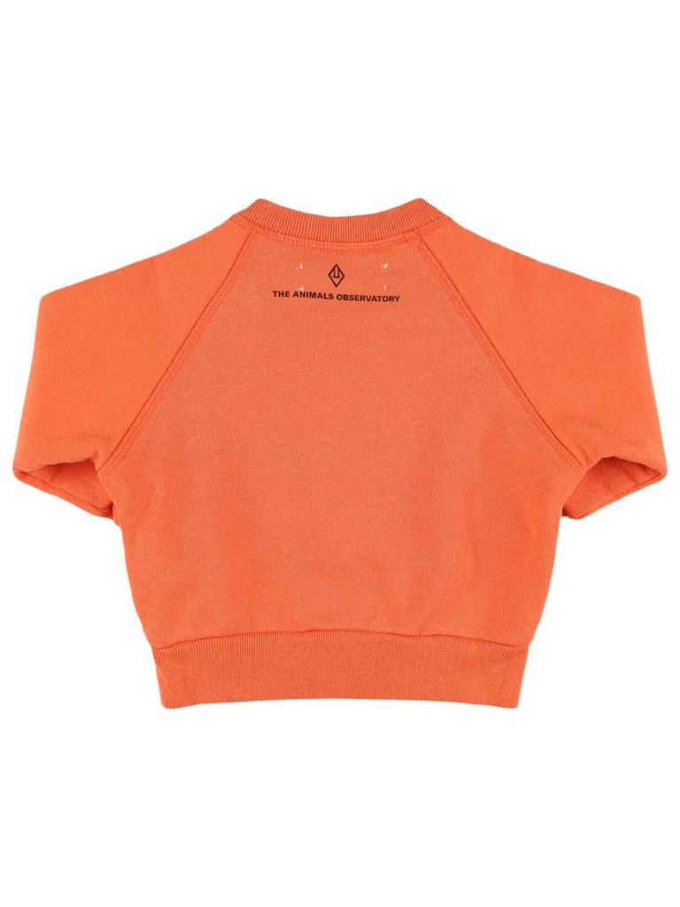 The Animals Observatory Printed Cotton Sweatshirt 2