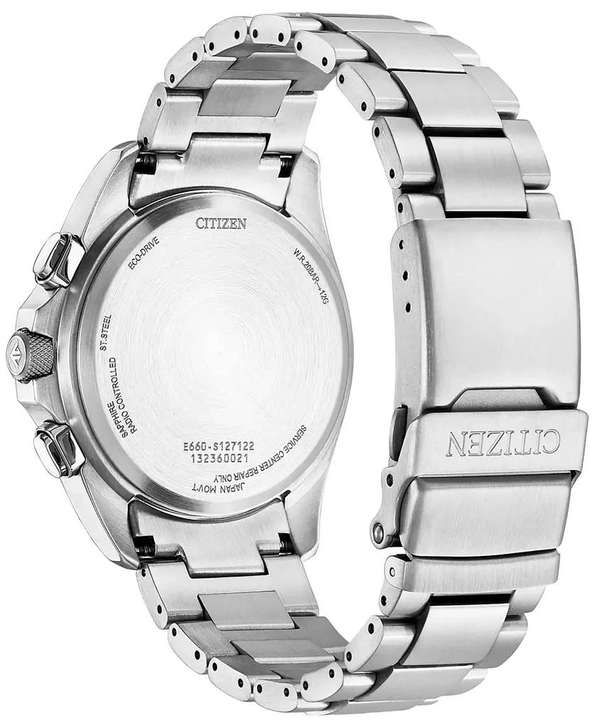 Citizen Eco-Drive Men's Chronograph Promaster Land Stainless Steel Bracelet Watch 45mm 3