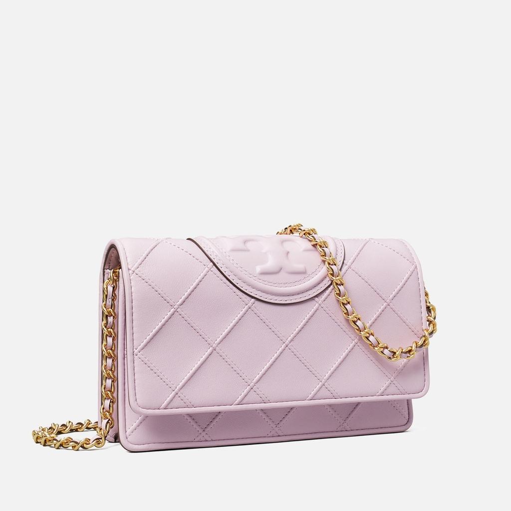 Tory Burch Tory Burch Fleming Soft Leather Chain Wallet