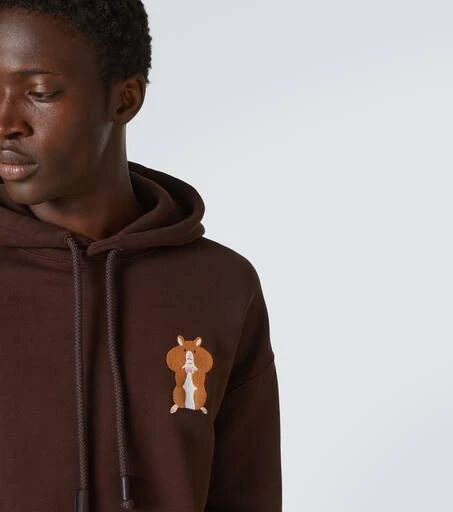 Loewe x Suna Fujita cotton jersey hoodie 5