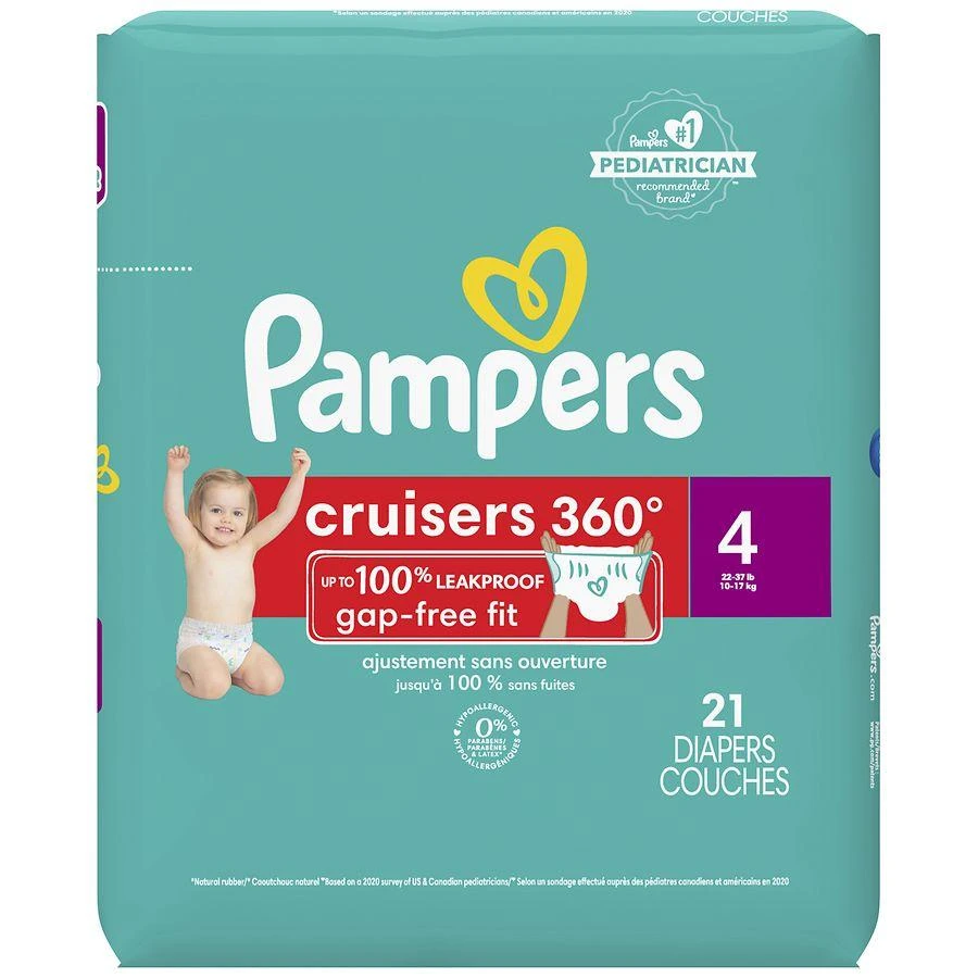 Pampers Baby Diapers Size 4 (22-37 lbs)