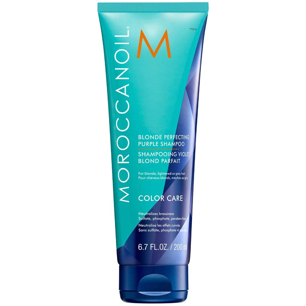 Moroccanoil Moroccanoil Blonde Perfecting Purple Shampoo 6.7 oz 1