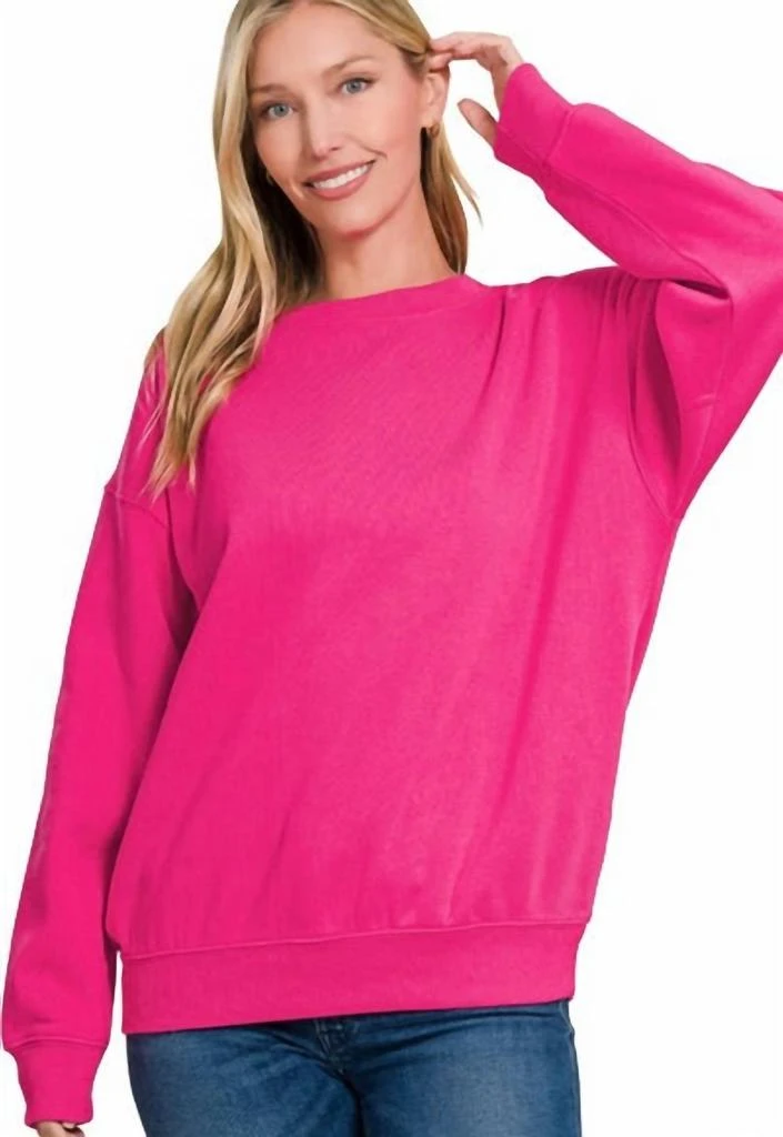 ZENANA Zenana - Fleece Sweatshirt 3