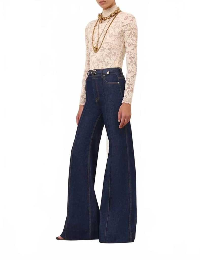 Zimmermann Wide Leg Jean In Ink 2