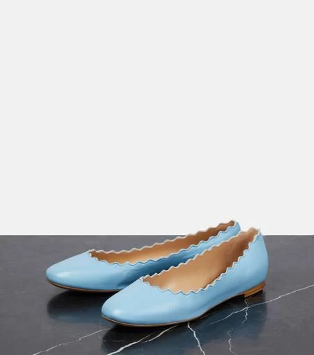 Chloé Lauren leather ballet flats 5