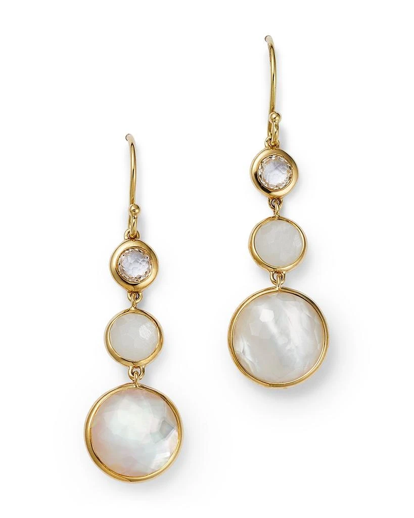 Ippolita 18K Yellow Gold Lollipop® Multi Stone Triple Drop Earrings 1
