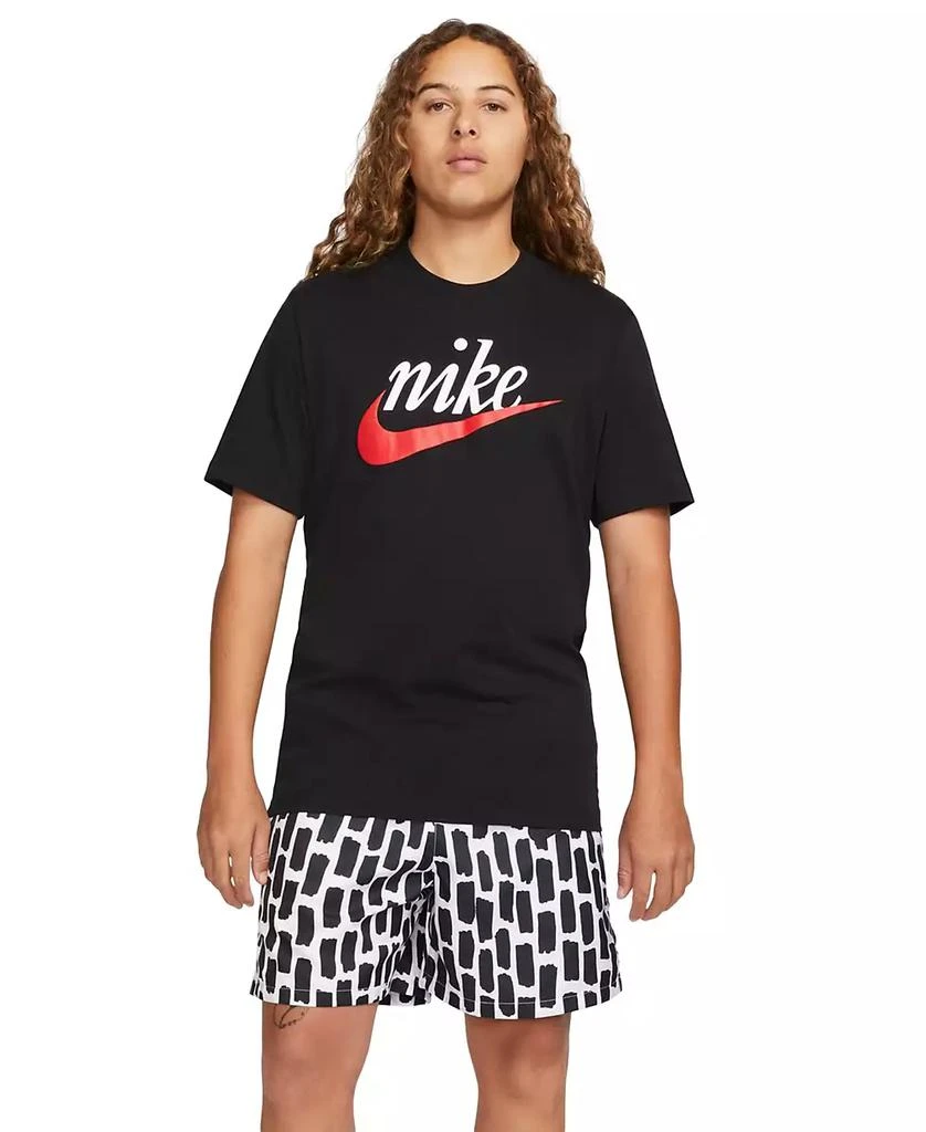 NIKE Sportswear Men's Heritage Script Logo Short-Sleeve Crewneck T-Shirt 2