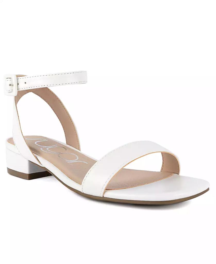 Sugar Women's Umpire Ankle Strap Block Heel Sandals