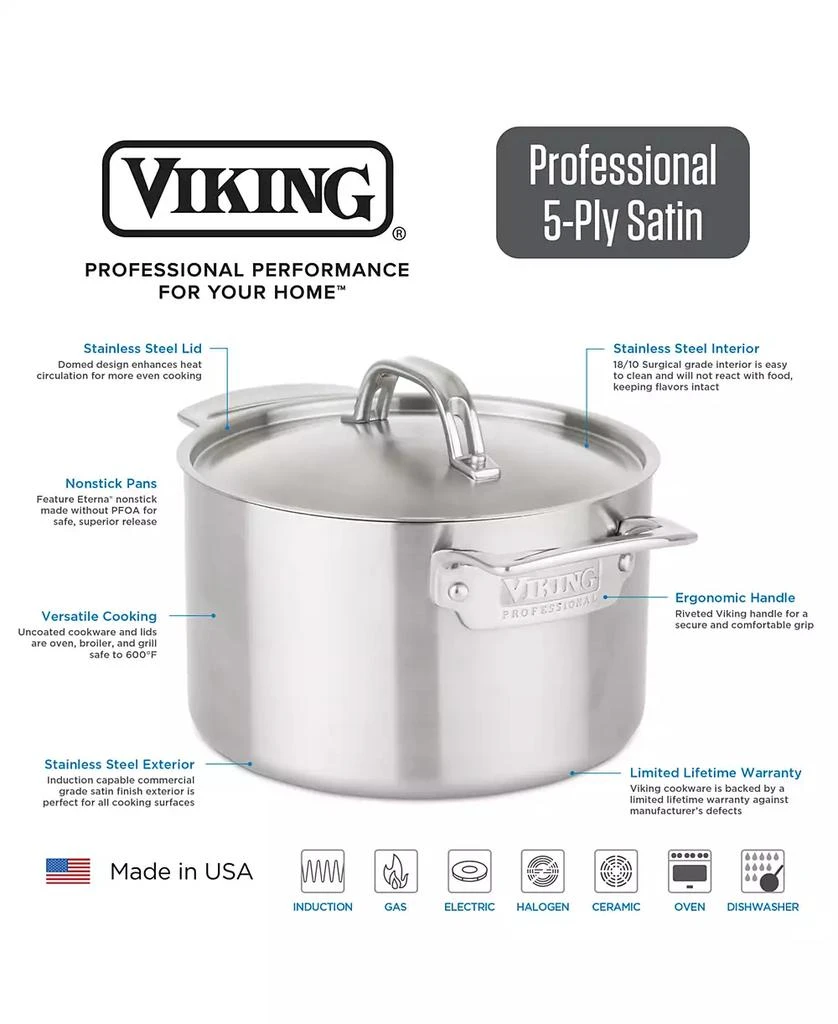 VIKING Pro 5 Ply 3.4qt Casserole 3