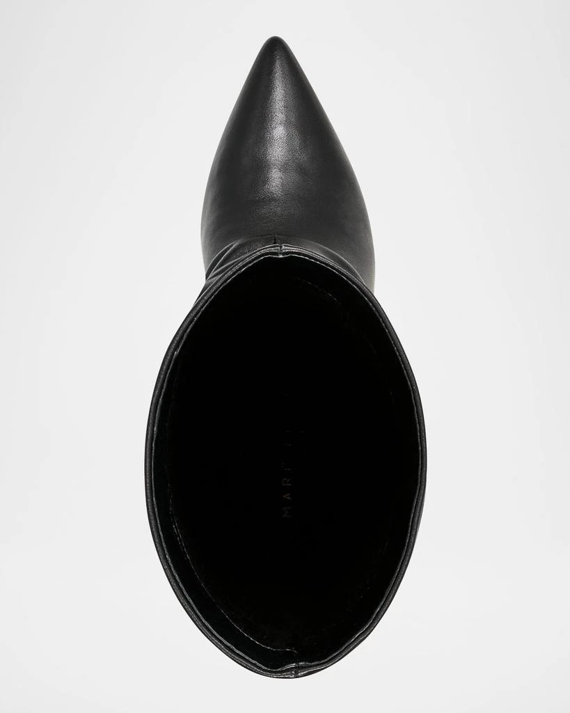 Marc Fisher Retro Slouchy Leather Mid Boots 4