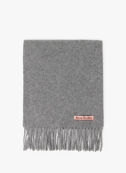 Acne Studios Scarf with a plain and checked appearance