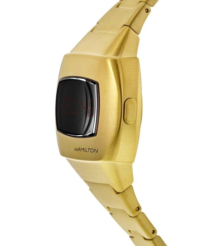 Hamilton Hamilton PSR Digital Quartz American Classic Yellow Gold PVD Steel Women's Watch H52314130 3