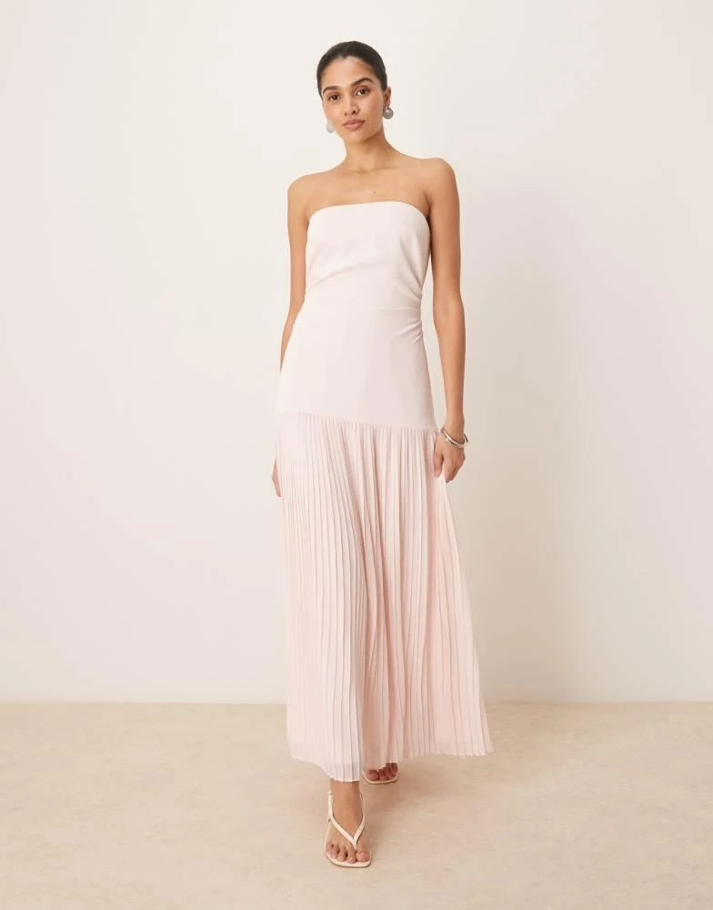 knee length dresses for ladies Make Me Blush Midi Dress - Blush Pink