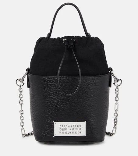 MAISON MARGIELA 5AC leather bucket bag 1