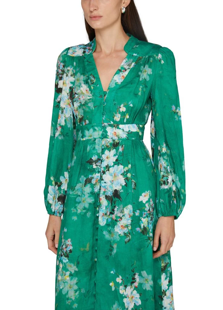 Zimmermann Everley plunge midi dress 4