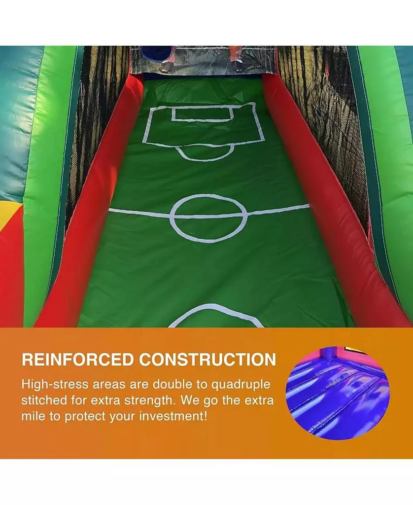 Jumporange Soccer Target Game Inflatable for Kids and Adults (with Blower and Foam Ball) 4