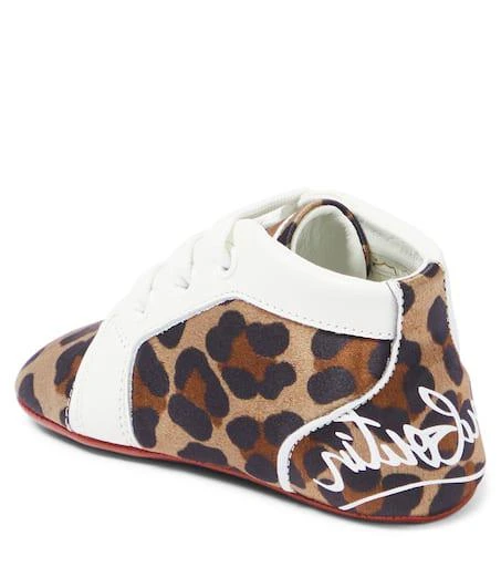 Christian Louboutin Baby Funnytopi leopard-print sneakers 2
