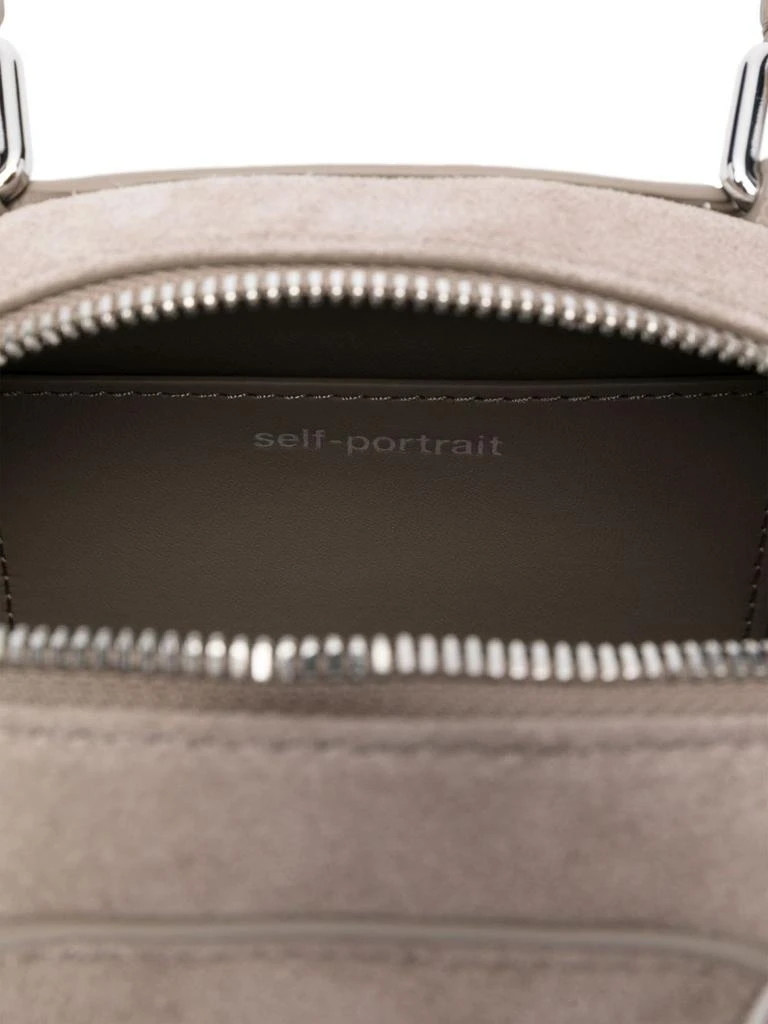 Self Portrait SELF PORTRAIT - Suede Mini Shoulder Bag 2