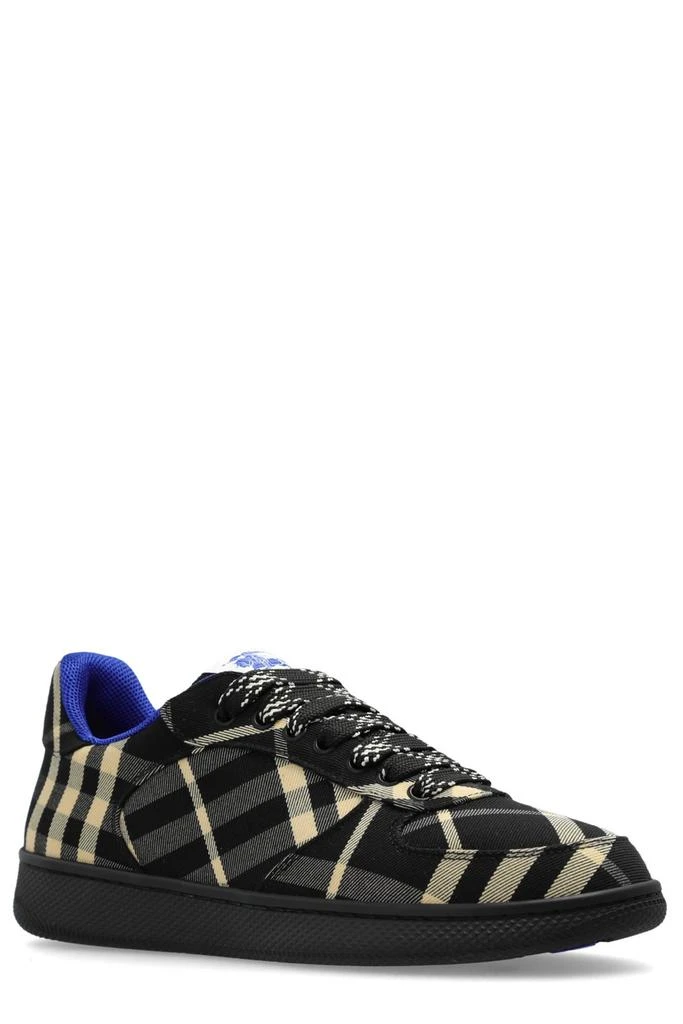 Burberry Burberry Terrace Checked Lace-Up Sneakers 2