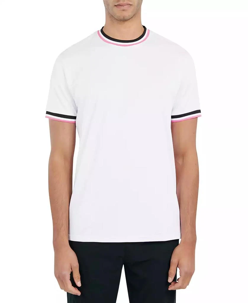 Society of Threads Men's Slim-Fit Tipped Performance T-Shirt 1